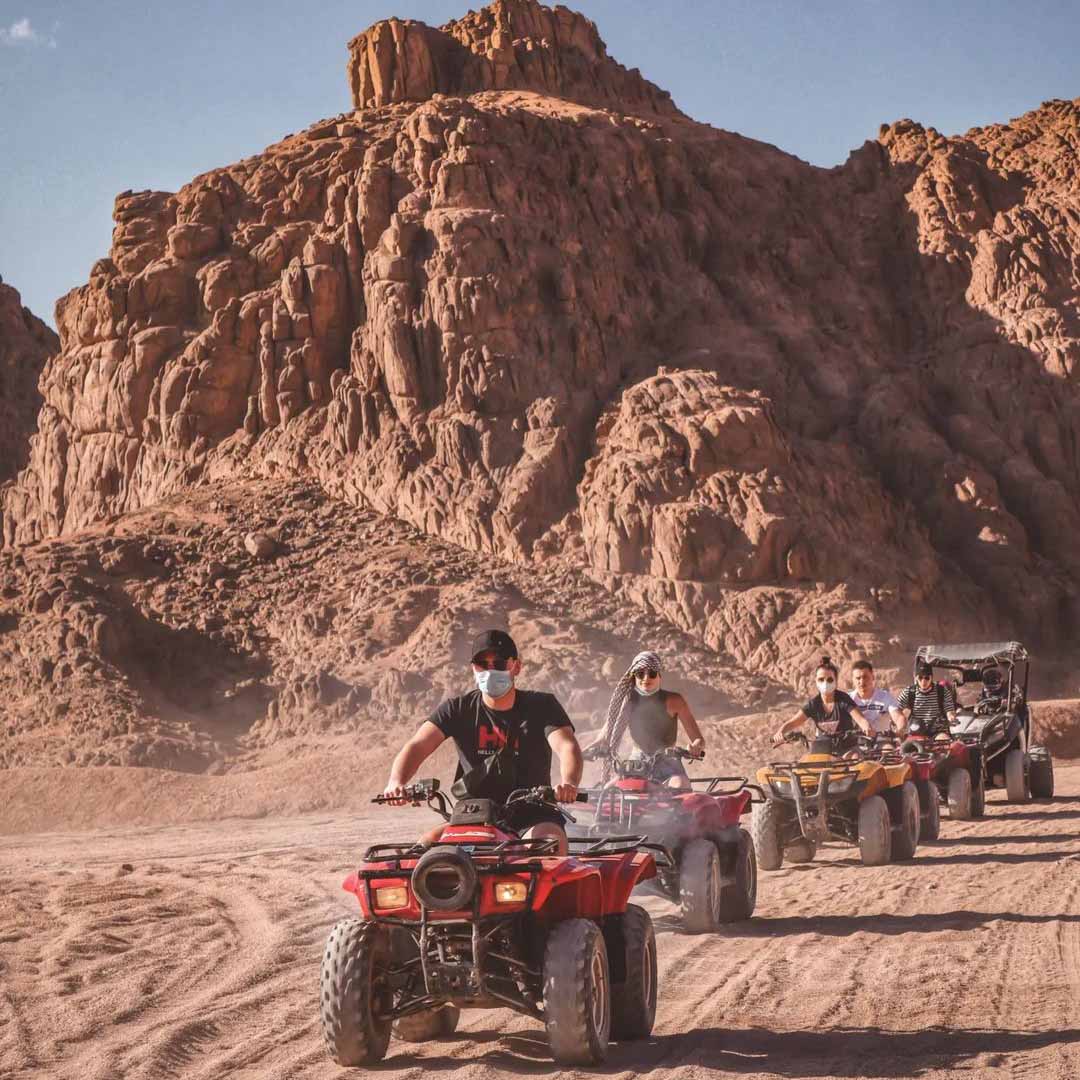Sunset Quad Bike Safari Tours in luxor