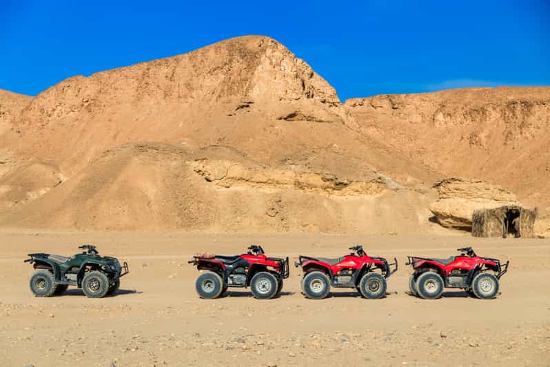 Sunset Desert Safari Trip By Quad Bike from Marsa Alam