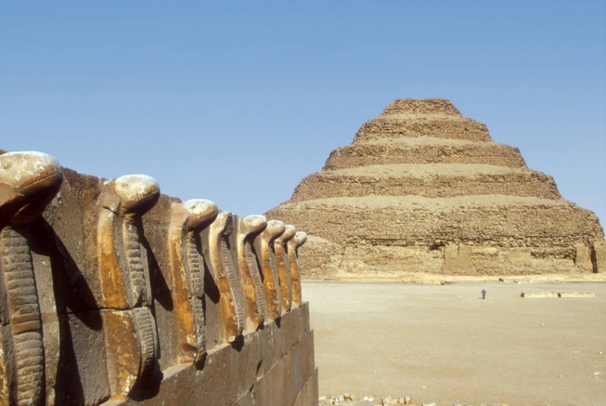 Private Full Day Tour: Great Pyramids & Pyramids at Sakkara & Memphis€