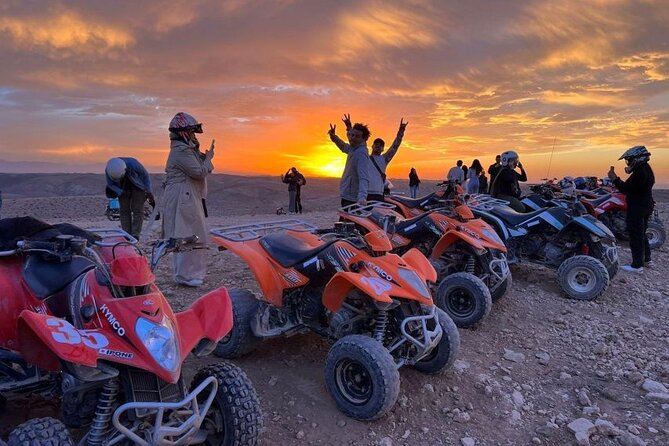 Private Safari: Quad Bike and Camel Ride on Desert Sunrise Tour