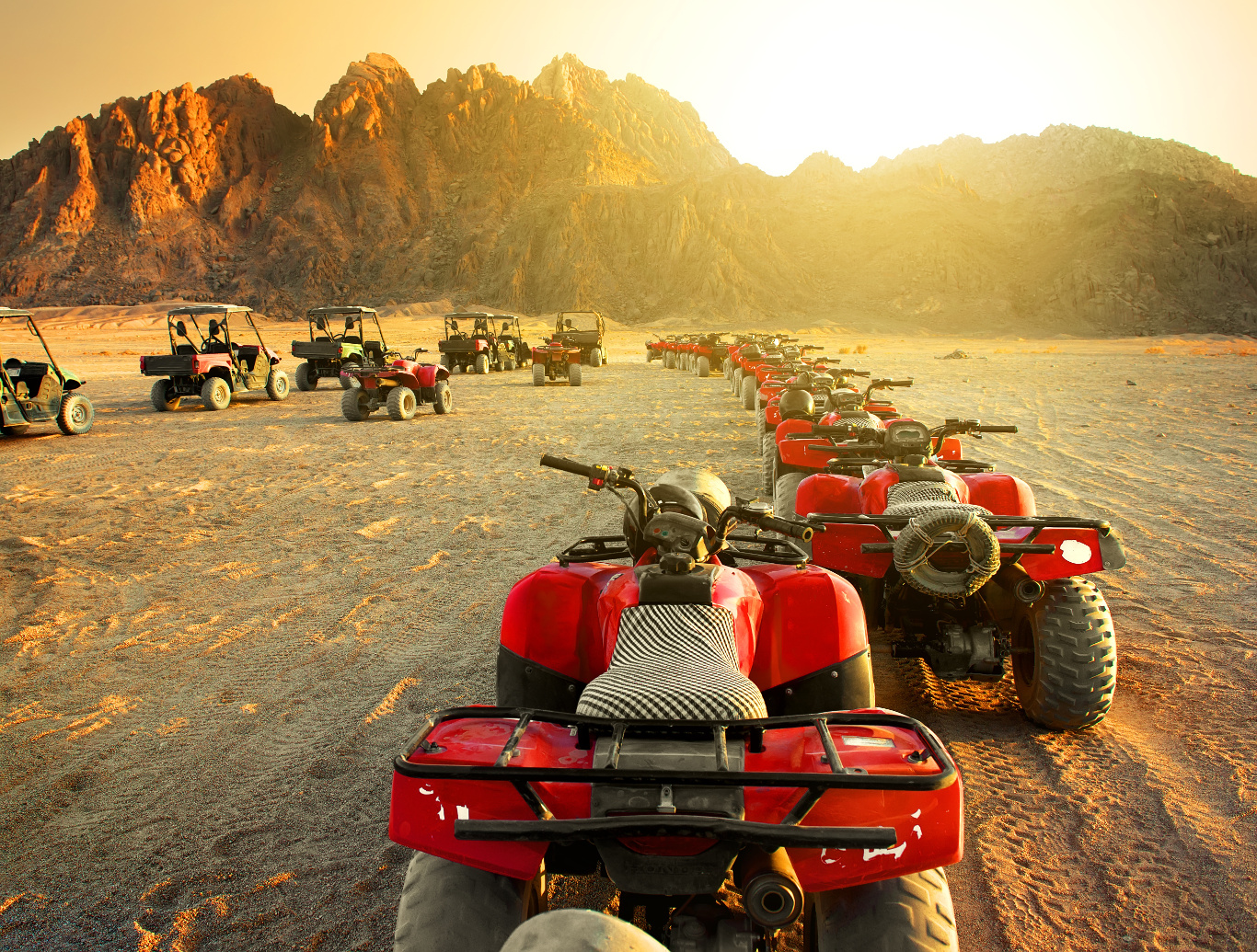 Morning Desert Safari Trip By Quad Bike from Marsa Alam