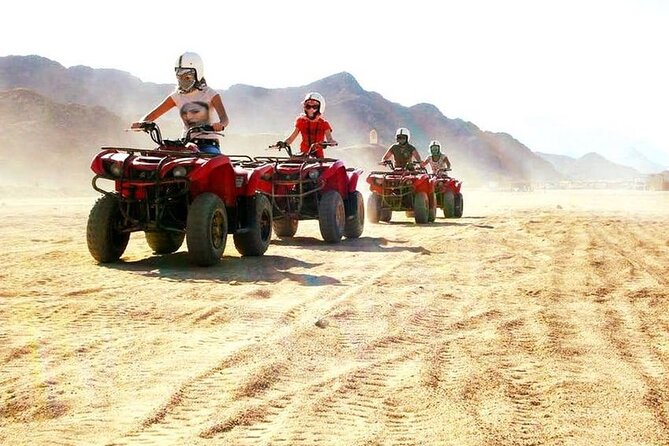 Morning Desert Safari Trip By Quad Bike from Marsa Alam