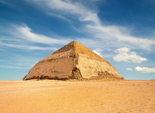Private Day Tour: Giza Pyramids Including Bent, Red & Step Pyramids at Dashur & Sakkara