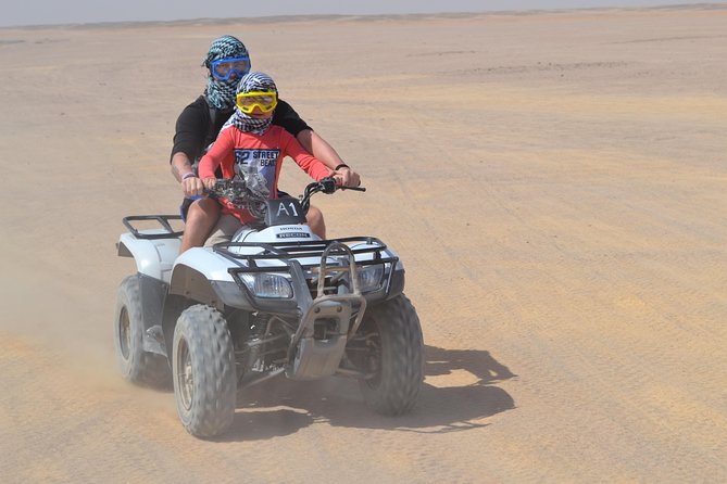 Morning Desert Safari Trip By Quad Bike from Marsa Alam