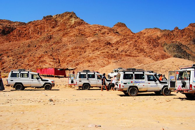 Visit to St. Catherine & Coloured Canyon by 4x4 Jeep from Sharm