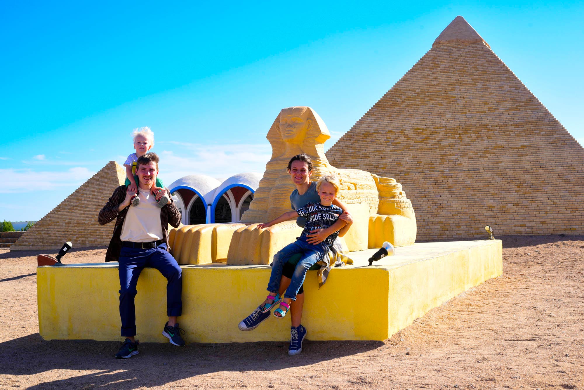 Mini Egypt Park Guided Tour from Hurgada