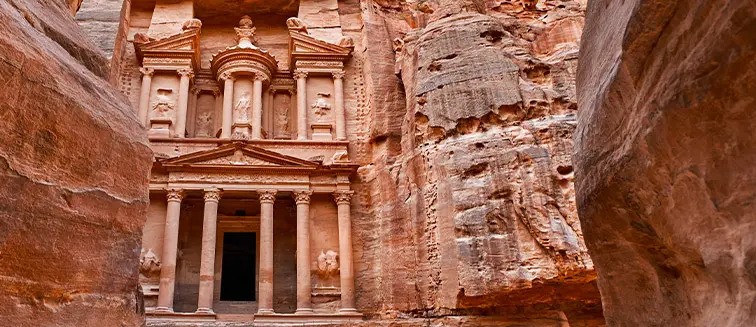 Day Visit to Petra from Dahab by Boat