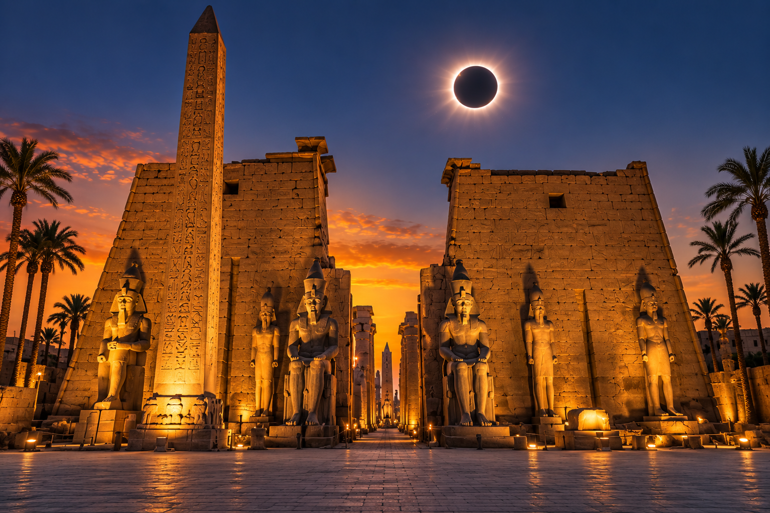 Egypt Total Solar Eclipse Experience — Cairo, Nile & Luxor 8-Day